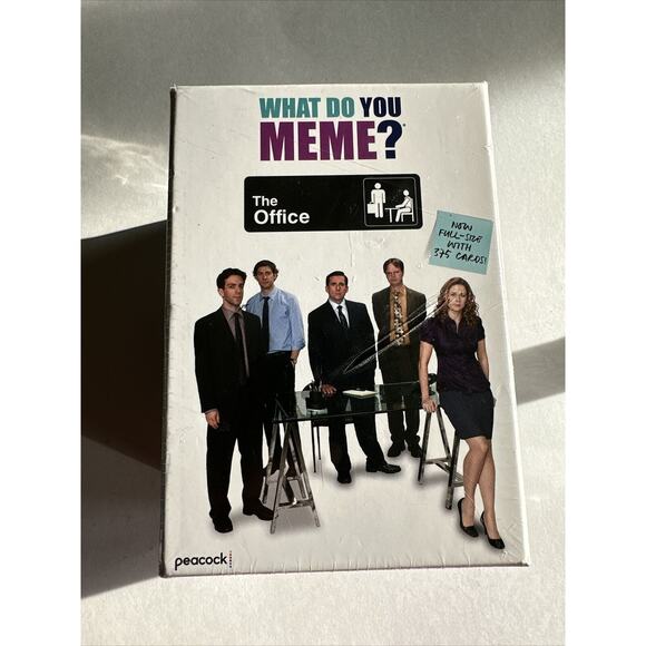 What Do You Meme? The Office Edition - Hilarious Adult Party Game **NEW** - Picture 1 of 6
